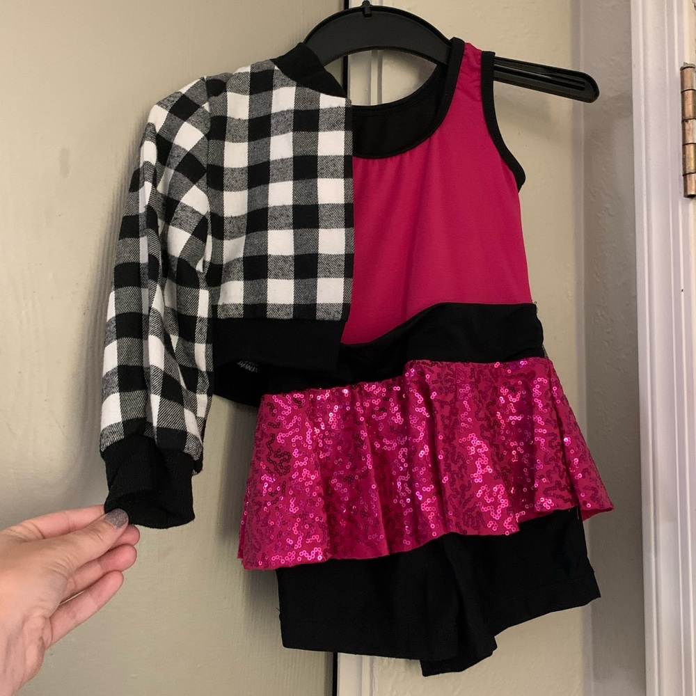 Girls dance costume